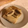 блины с мясом