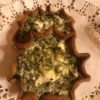 ржаная калитка с фетом и шпинатом